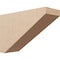 Ekena Millwork 8"W x 24"D x 16"H Classic Concord Rough Cedar Woodgrain TimberThane Corbel, Primed Tan CORUR08X24X16CONRCPR - alternate 1